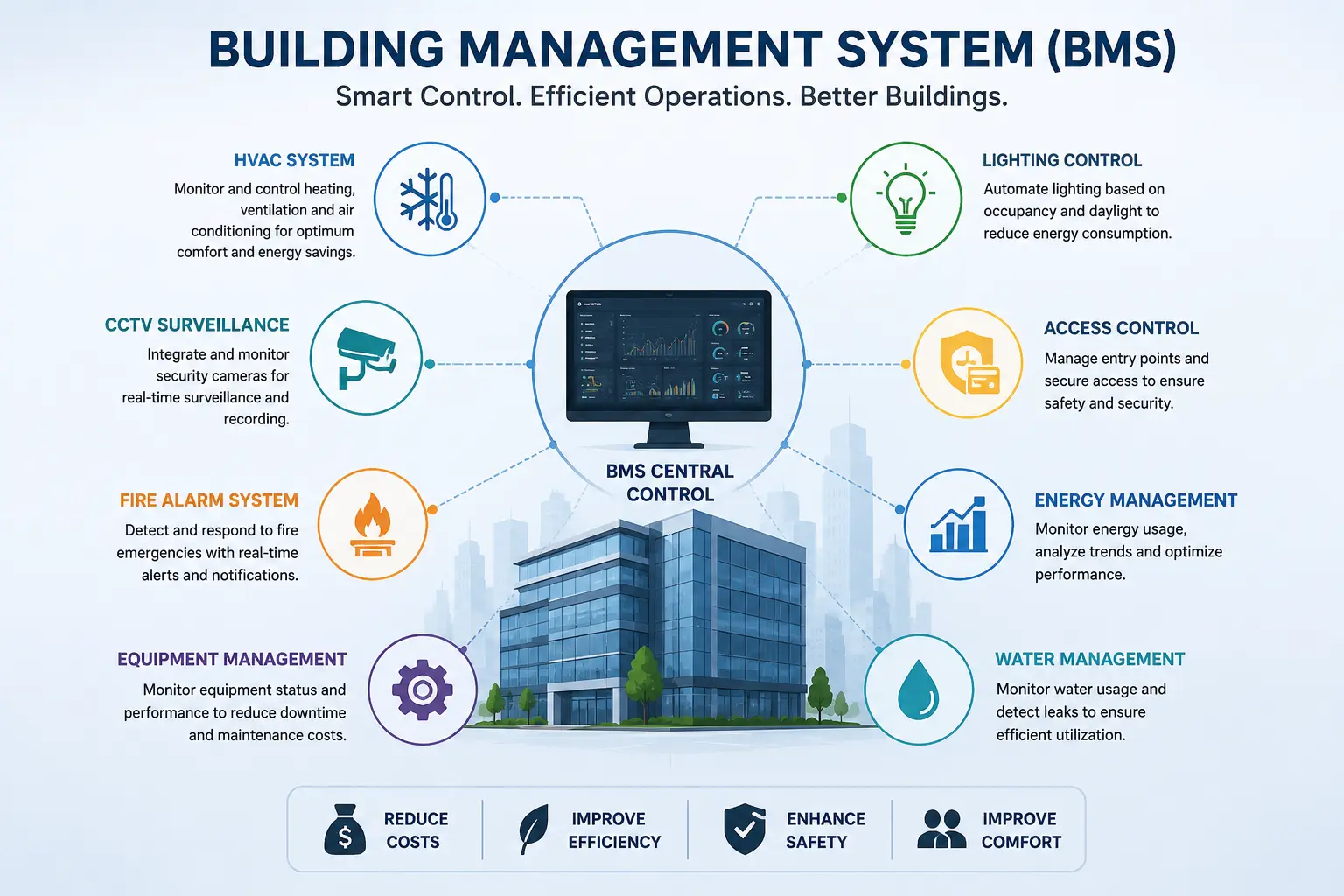 Building Management System (BMS): Complete Guide to Working, Components, Benefits & Smart Building Automation (2026)